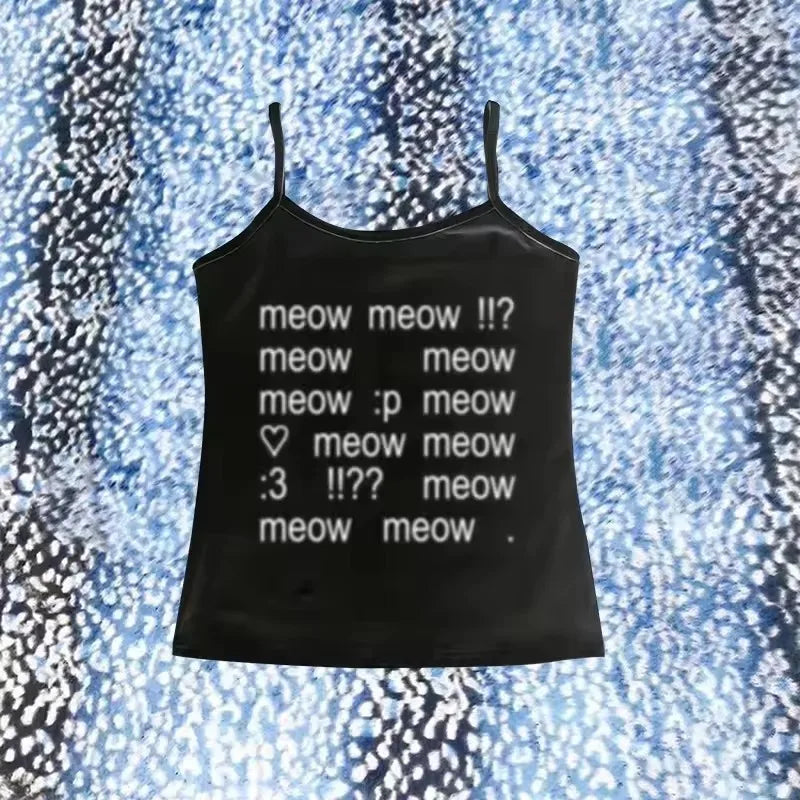 Letter Graphic Print Grunge Vintage Short Sleeve T-Shirt Y2k Style Slim Crop Top Streetwear Hip Hop Halter tops 90s Women's Tops