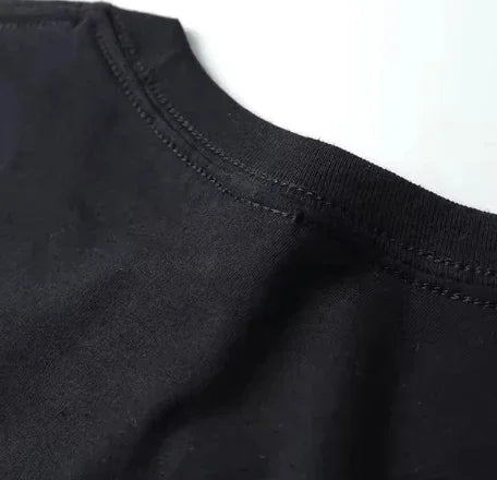 Classic Y2K Gothic Style T-shirt Print Oversized T Shirt High Street Shirts Gothic Round Neck Cotton Tops New Mens Women T Shirt