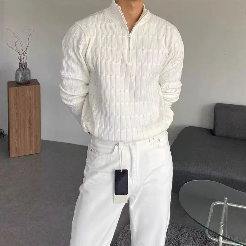 Replica Luxury Sweaters Men Sweater Jersey Korean Reviews Many Clothes Knitwear Cardigan Autumn Men's Clothing Mens Coat Hırka