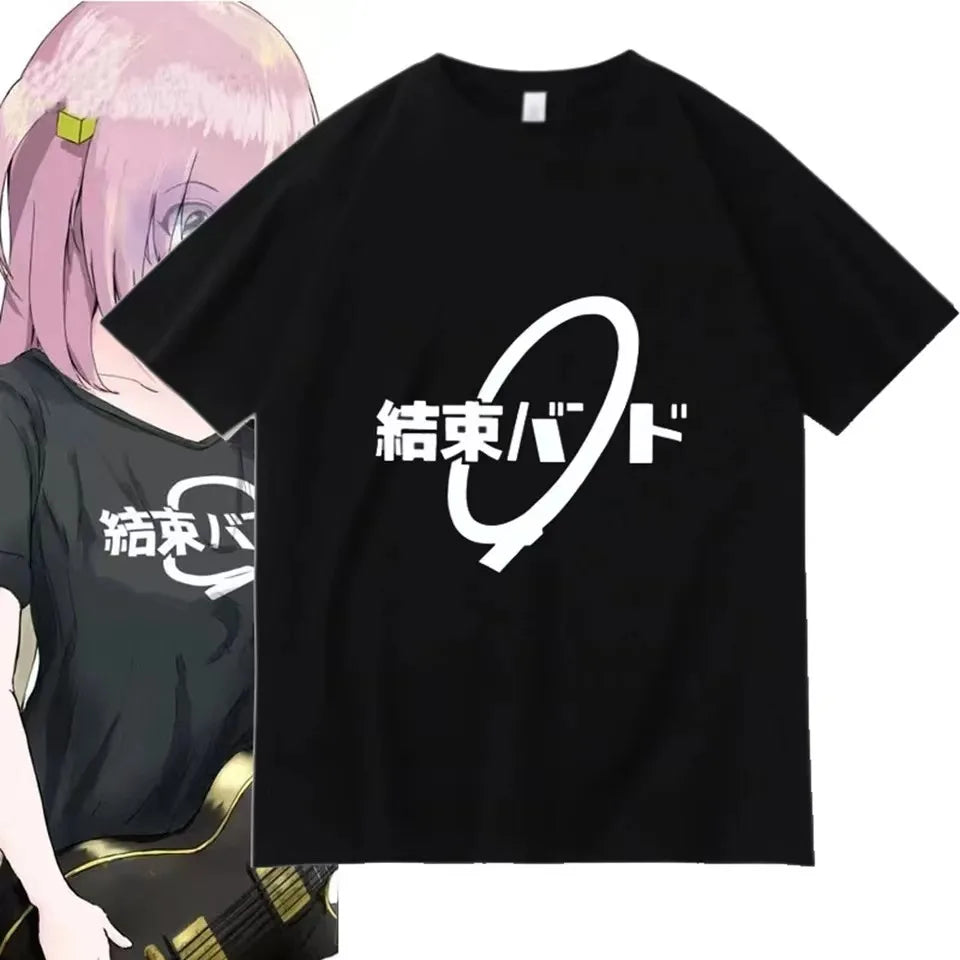 Unisex Anime Cotton Casual Short T-Shirt Tee for Men And Women Comfortable Breathable Print Graphic Top in Various Colors