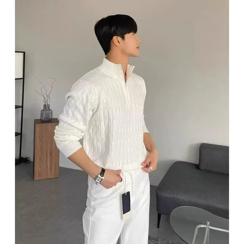 Replica Luxury Sweaters Men Sweater Jersey Korean Reviews Many Clothes Knitwear Cardigan Autumn Men's Clothing Mens Coat Hırka